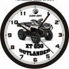 2015 CAN-AM XT 650 OUTLANDER ATV WALL CLOCK-FREE USA SHIP!