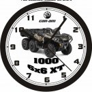 2015 CAN-AM 6x6 XT 1000 ATV WALL CLOCK-FREE USA SHIP!