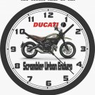 2016 DUCATI SCRAMBLER URBAN ENDURO WALL CLOCK-FREE USA SHIP!