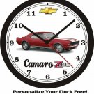1967 CHEVROLET CAMARO Z28 WALL CLOCK-FREE USA SHIP!