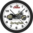2022 Indian Springfield Motorcycle Wall Clock-Free US Ship