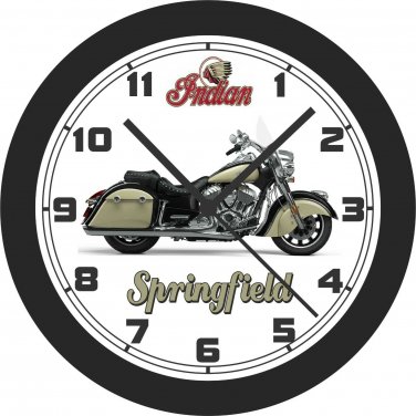 2022 Indian Springfield Motorcycle Wall Clock-Free US Ship