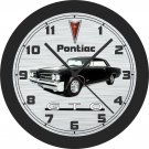 1964 Pontiac GTO (Black) Wall Clock-Free US Ship