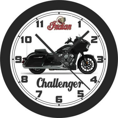 2022 Indian Challenger Motorcycle Wall Clock-Free US Ship