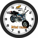 Honda 50 Mini Trail Minibike Wall Clock-Free US Ship-Other Colors Available