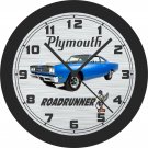 1969 Plymouth Roadrunner (B5 Blue) Wall Clock-Free US Ship
