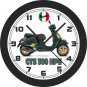 2022 Vespa GTS Super Racing Sixties 300 HPE Motorscooter Wall Clock-Free US Ship