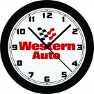 Western Auto Sign Wall Clock-Free US Ship