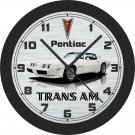 1979-1981 Pontiac Trans/Am (White) Wall Clock-Free US Ship