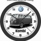 1960 VOLKSWAGEN 23 WINDOW KOMBI WALL CLOCK-VW, TRIUMPH, PORSCHE, CHEVROLET