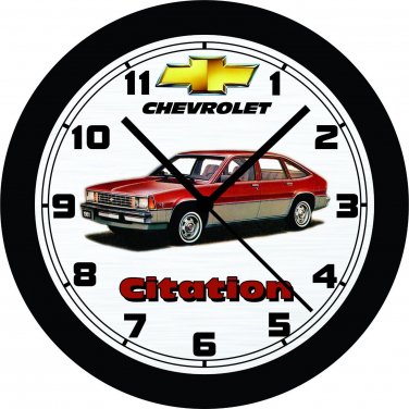 1981 Chevrolet Citation Hatchback Sedan Wall Clock-Free US Ship