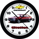 1982 Chevrolet Citation Hatchback Wall Clock-Free US Ship