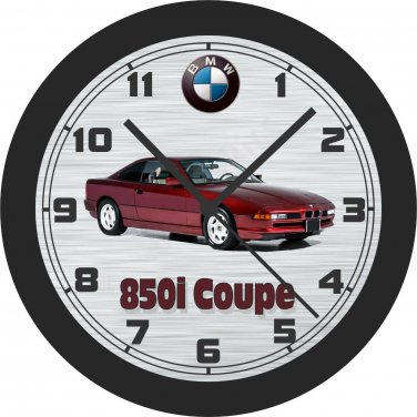 1991 BMW V12 850i Coupe Wall Clock-Free US Ship