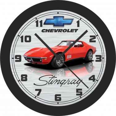 1969 Chevrolet Corvette Stingray Wall Clock-Free US Ship
