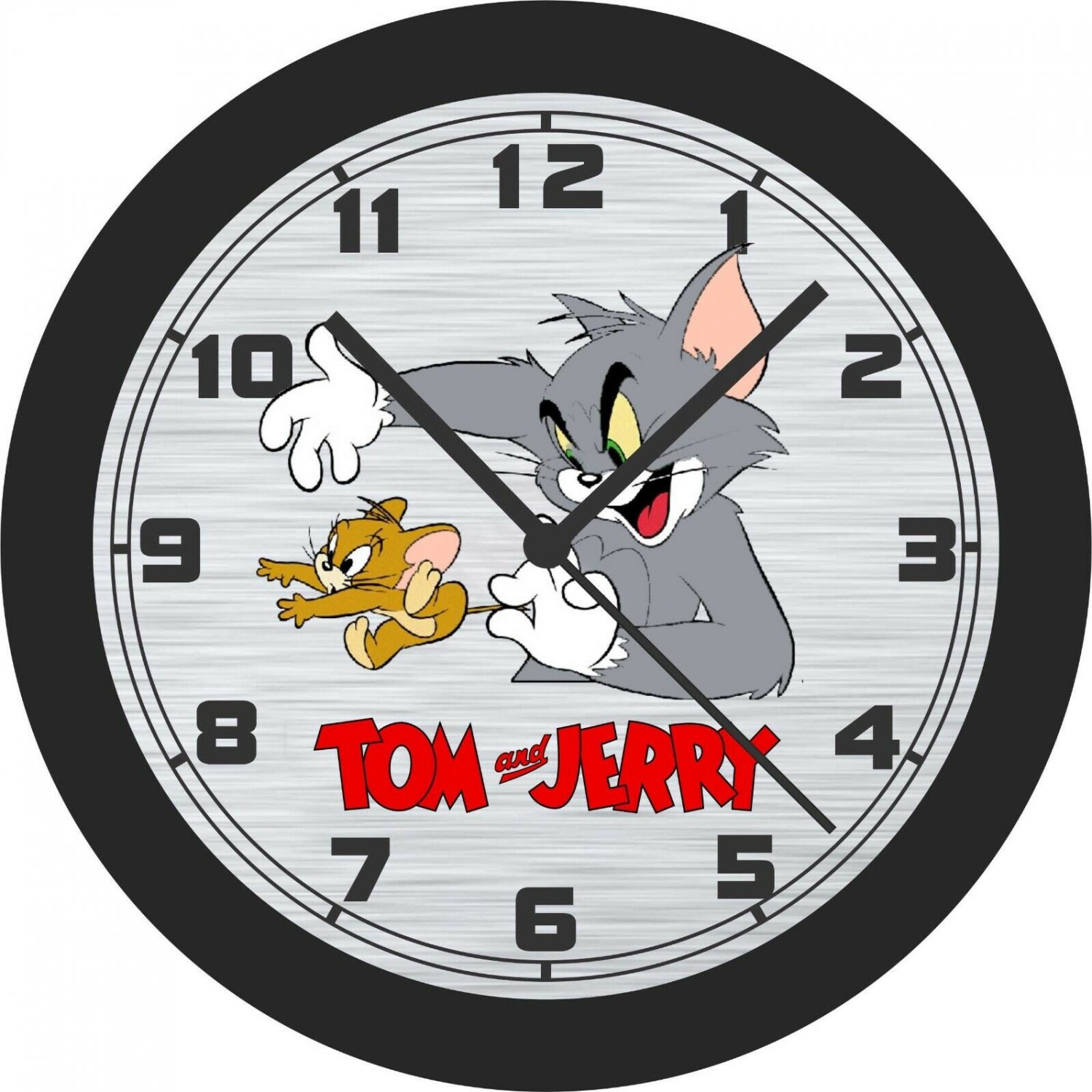 Tom & Jerry Cartoon Characters Wall Clock-Free Ship-Personalize w/Child ...