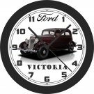 1934 Ford Victoria Wall Clock-Free US Ship