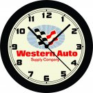 Western Auto Supply Company Emblem Wall Clock-Free US Ship