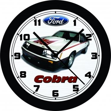 1979 Ford Cobra Mustang Wall Clock-Free US Ship