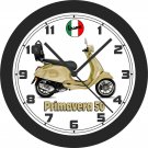 2022 Vespa Primavera 50 75th Motorscooter Wall Clock-Free US Ship