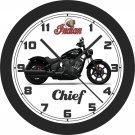 2022 Indian Chief Motorcycle Wall Clock-Free US Ship
