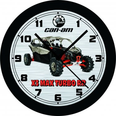 2022 CAN-AM X3 Max Turbo RR ATV Wall Clock-Free US Ship