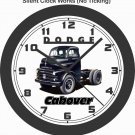 1951 DODGE CABOVER TRUCK WALL CLOCK-FREE USA SHIP!