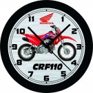 2022 Honda CRF110 Motocross Bike Wall Clock-Free US Ship