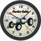 Porter Cable Lawn Tractor Wall Clock-Free USA Ship-Farmall, John Deere