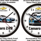 1982 CHEVROLET CAMARO Z/28 WALL CLOCK-CHOOSE 1 OF 2 & FREE USA SHIP!
