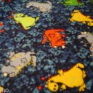 DINOSAURS POLAR FLEECE BABY CRIB  BLANKET NEW HOMEMADE