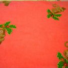 EMBOSSED JUNGLE MONKEY POLAR FLEECE BABY CRIB  BLANKET NEW HANDMADE GIFT