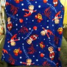 ELF ON THE SHELF  POLAR FLEECE BABY  TODDLER  BLANKET NEW HANDMADE FREE SHIPPING