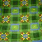 JOHN DEERE TRACTOR SQUARES POLAR FLEECE BABY TODDLER BLANKET NEW HANDMADE
