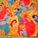 DISNEY PRINCESSES  FLEECE BABY CRIB  BLANKET NEW
