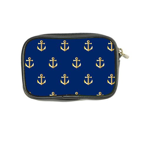 Gold Anchors Background Coin Purse