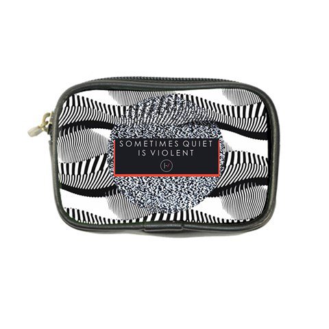 Sometimes Quiet Is Violent Twenty One Pilots The Meaning Of Blurryface Album Coin Purse