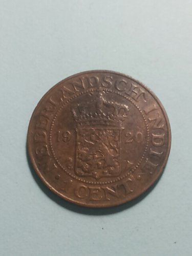 Netherlands East Indies, 1 Cents 1920