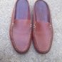 Women's Cole Haan Brown Leather Open Back Slip On Shoes Size 7.5B Great Cond