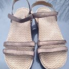 Easy Spirit Women's Shesay Slingback Sandal In Bronze Metallic Size 8.5M EUC