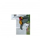 HUMMINGBIRD STAINED GLASS SUNCATCHER HANDCRAFTED