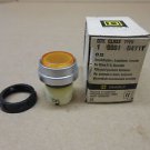 1 NIB SQUARE D 9001-D4Y1Y 9001D4Y1Y ILLUMINATED PUSHBUTTON OPERATOR