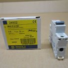 1 NIB SQUARE D 24502 C60 MINIATURE SUPPLEMENTARY PROTECTOR 1P 3A