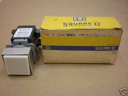 1 NIB 9001 KXPB1WW PUSHBUTTON LIGHT MODULE 9001KXPB1WW