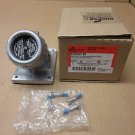 1 NIB CROUSE HINDS ENR5201-M4 ENR5201M4 DELAYED ACTION RECEPTACLE 20 AMP 120 VAC