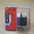 1 NIB PASS & SEYMOUR L520-PCCV3 L520PCCV3 TURNLOK PLUG 20AMP 125V 2P NEMA L5-20P