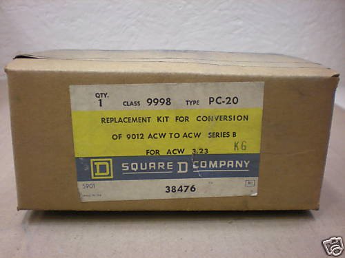 1 NIB SQUARE D 9998 PC-20 PRESSURE SWITCH ACCESSORY 9998-PC20 9998PC20