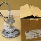 1 NIB HUBBELL S1PT4X4AL1 PIECE POKE THROUGH SYSTEM 4X4 ALUMINUM FINISH