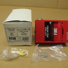 1 NIB EDWARDS EST 278B-1120 278B1120 FIRE ALARM STATION DOUBLE ACTION KEYLOCK