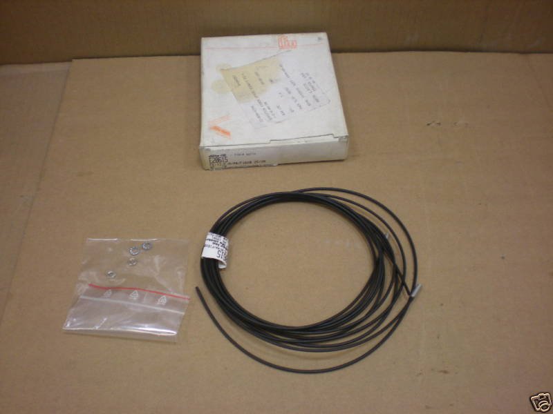 NIB EFECTOR E20615 FE-11-E-A-M4/F16X0.25/2M FIBER OPTIC CABLE