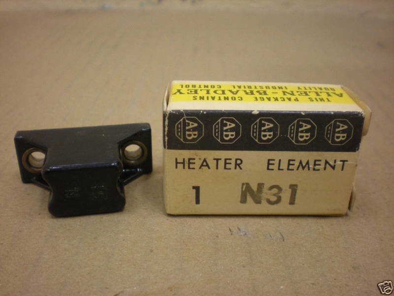 1 NIB ALLEN BRADLEY N31 HEATER ELEMENT